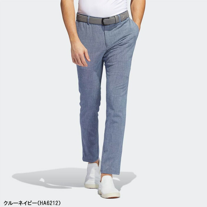 adidas - 【adidas/アディダス】GOLF クロスハッチ テーパードロングパンツ・82 adidas - 【adidas/アディダス】GOLF クロスハッチ テーパード