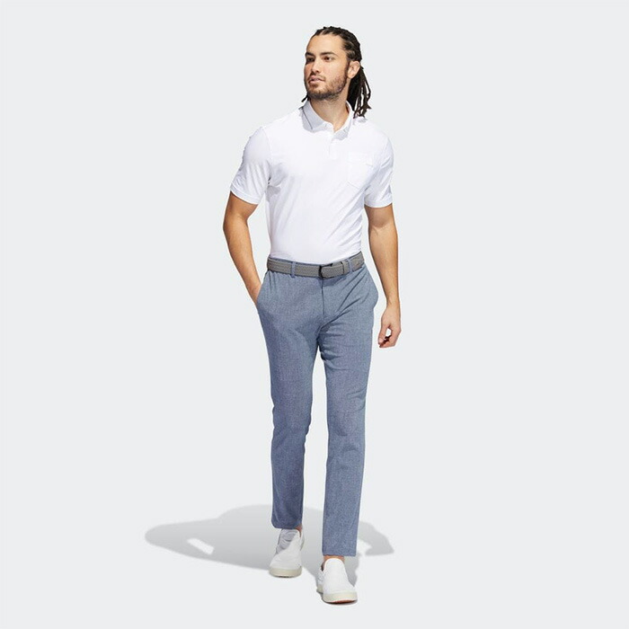 アディダス ゴルフ ロングパンツ クロスハッチ パンツ メンズ