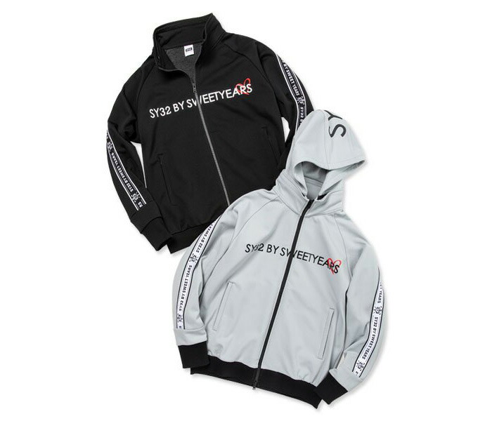 SY32 by SWEET YEARS 長袖 フルジップ ジャージ ジャケット メンズ SYG