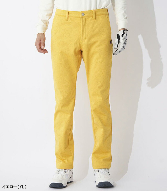 FILA GOLF フィラ ゴルフ ロングパンツ ボンディングパンツ