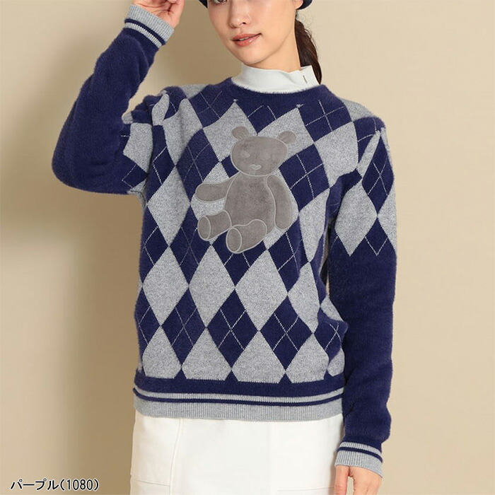 Callaway（キャロウェイ） レディース 長袖 クルーネックニット