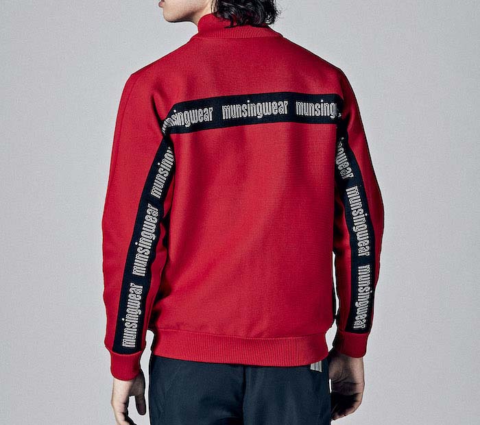 ENVOY マンシングウェア 長袖 フルジップ 前開きセーター ニット