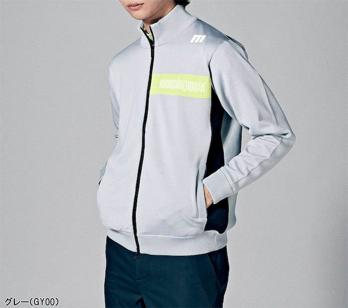 ENVOY マンシングウェア 長袖 フルジップ 前開きセーター ニット