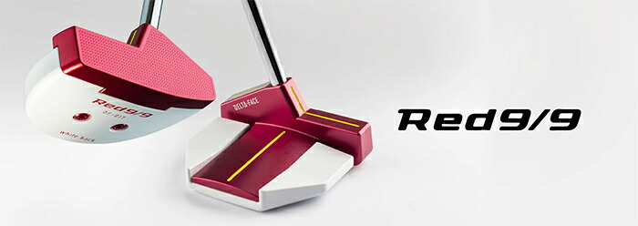 Red 9/9 キャスコ 9/9パターDELTA-FACE 丸マレットDF-017 KBS CT TOUR