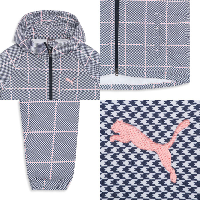 PUMA（プーマ） ゴルフ ストレッチ クラシカルチェック 中綿