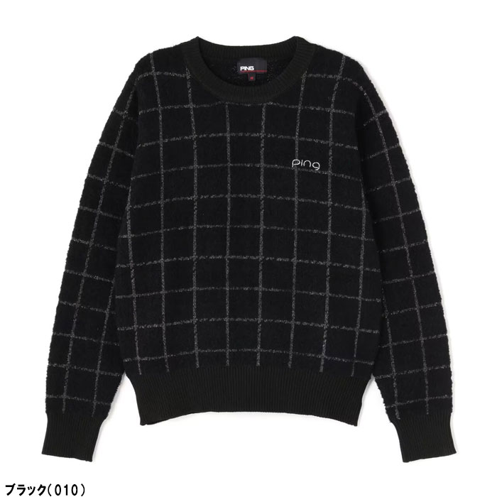 サイズ：3L PING ピン 2023年モデル ニットセーター  グレー系 [240101501824] ゴルフウェア メンズ ストスト 楽天市場】ピン（サイズ（S/M/L）3L）（セーター｜メンズウェア