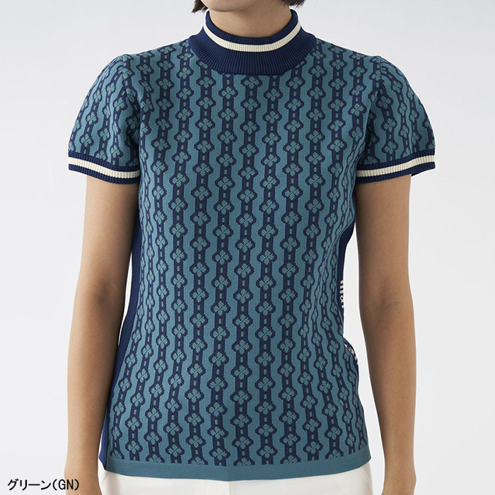 Marie Claire（マリ クレール） レディース 半袖 ニット セーター 733