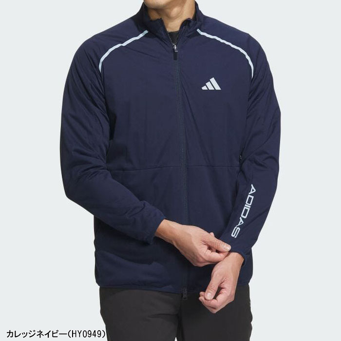 アディダス ゴルフ 長袖 フルジップ ストレッチジャケット WIND. RDY
