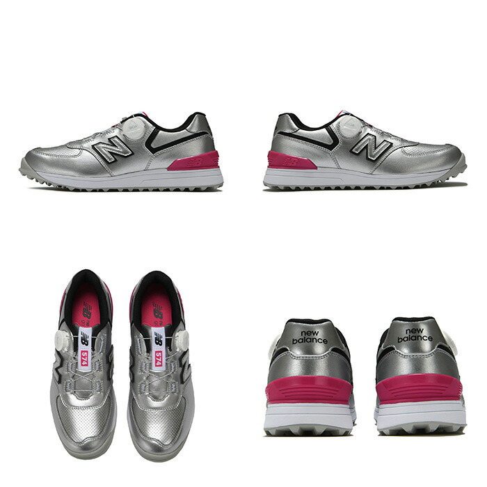 Mizuno α アルファJAPAN スパイクシューズ 24.5cm New Balance Golf レディース ニューバランス ゴルフシューズ