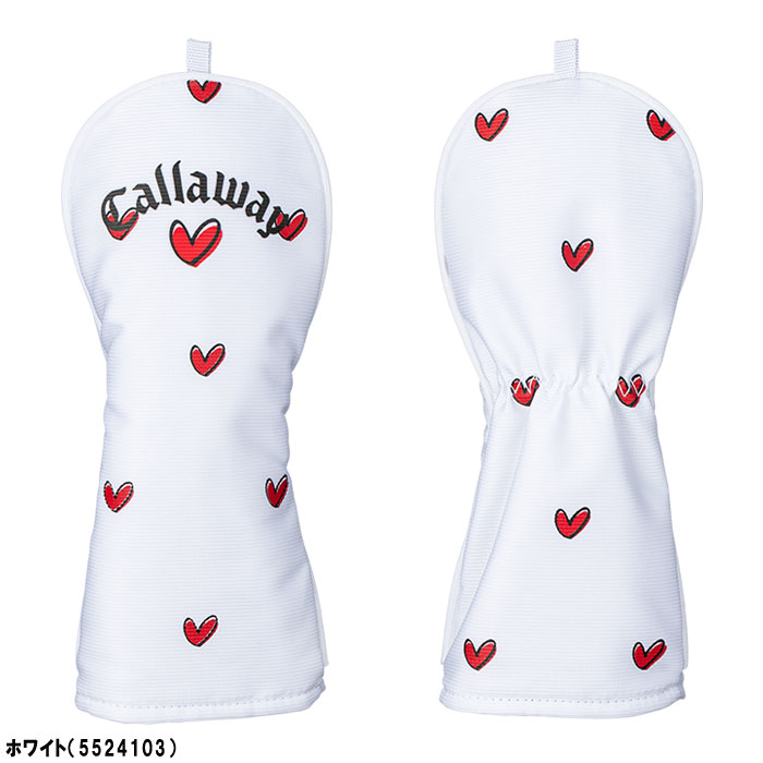 U4本セット Callaway（キャロウェイ） レディース Ut用 ヘッドカバー Love
