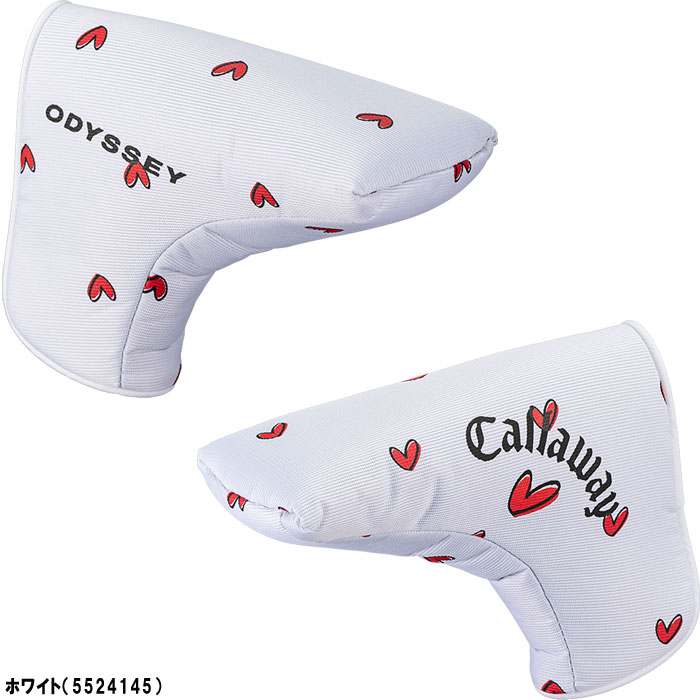 ピン　パター　レディース　カバー付き Callaway（キャロウェイ） レディース ピン型 パターカバー Odyssey