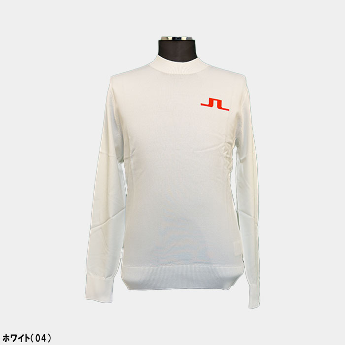 J.LINDEBERG J.リンドバーグ ゴルフ JLロゴ クルーネック