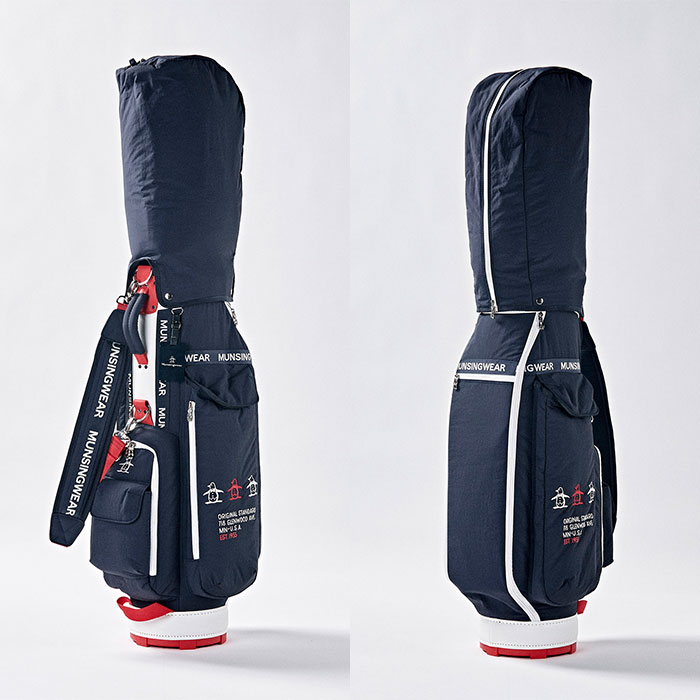 MUNSINGWEAR/マンシングウェア 8.5型キャディバッグ レディース マンシングウェア(Munsingwear) 8.5型飛び柄 レディースキャディ