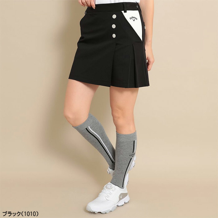 キャロウェイ★ビッグロゴ★インナーパンツ一体型スカート★セットアップ【M.S】 Callaway（キャロウェイ） レディース スカート 8WAY ストレッチ