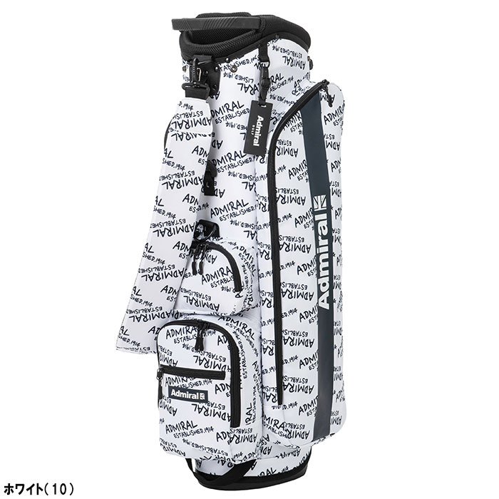 Admiralゴルフ アドミラル モノグラム スタンドゴルフバッグ 軽量 9.0 Admiral Golf（アドミラルゴルフ） モノグラム 9.0型 キャディバッグ