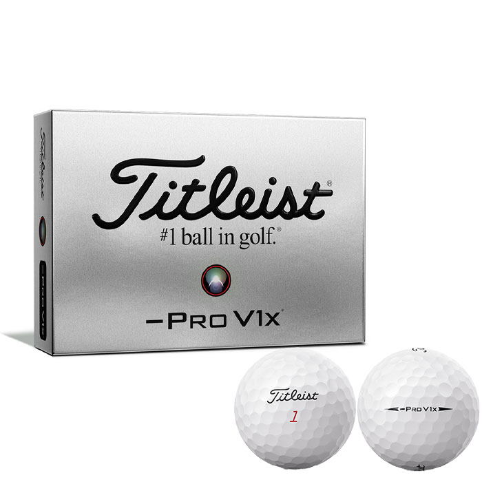 Pro V1x タイトリスト ゴルフボール PRO LEFT DASH 1ダース ○2024年