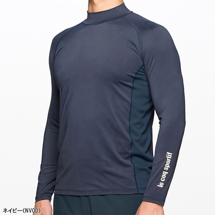 L L ネイビー　ルコック　ハイネック　トップス L L ネイビー ルコック ハイネック トップス L L ネイビー ルコック