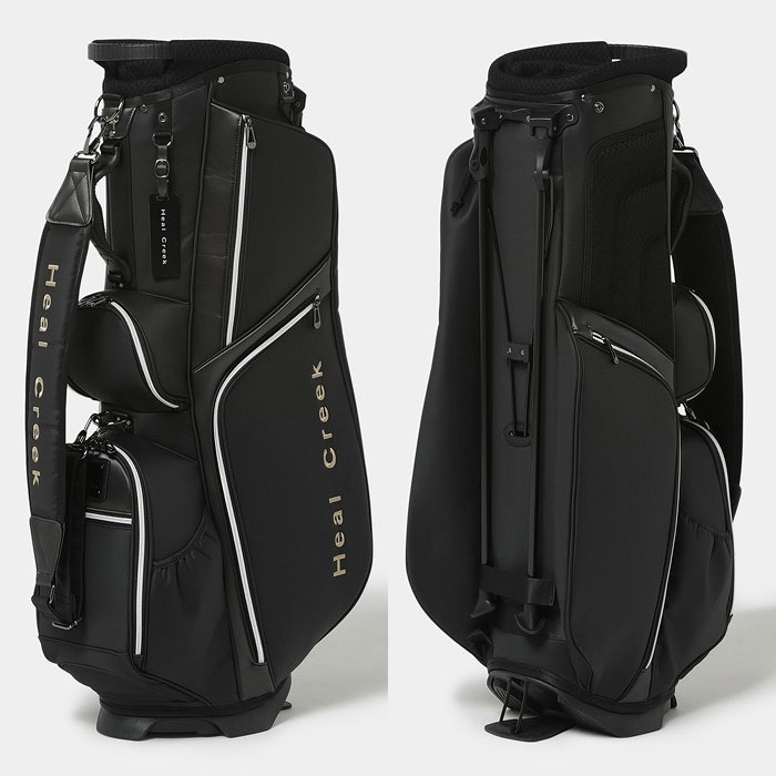 Heal Creek ゴルフバッグ・キャディバッグ Heal Creek ヒールクリーク 8.5型 ネオプレーン エンボス加工