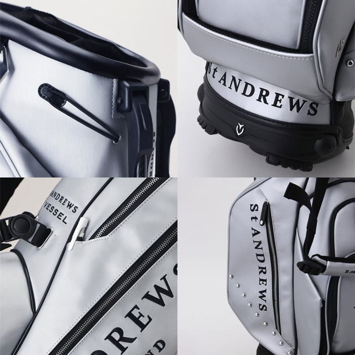 ST ANDREWS 赤 ハーフジップセーター LLサイズ 美品 - メルカリ