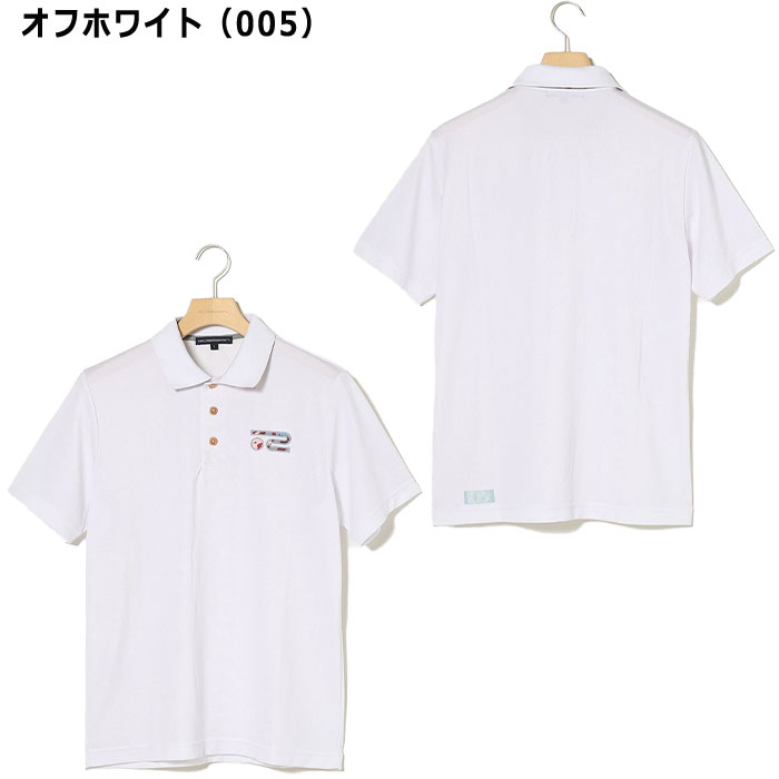 Rosasen ロサーセン ゴルフ ハイパークールWニットカノコ 半袖