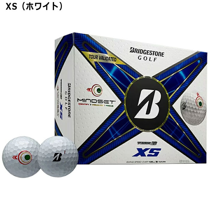 【US仕様】ブリヂストン ゴルフ ゴルフボール TOUR B X／TOUR B XS／TOUR B RX／TOUR B RXS 1ダース  2024年モデル MINDSET BRIDGESTON GOLF