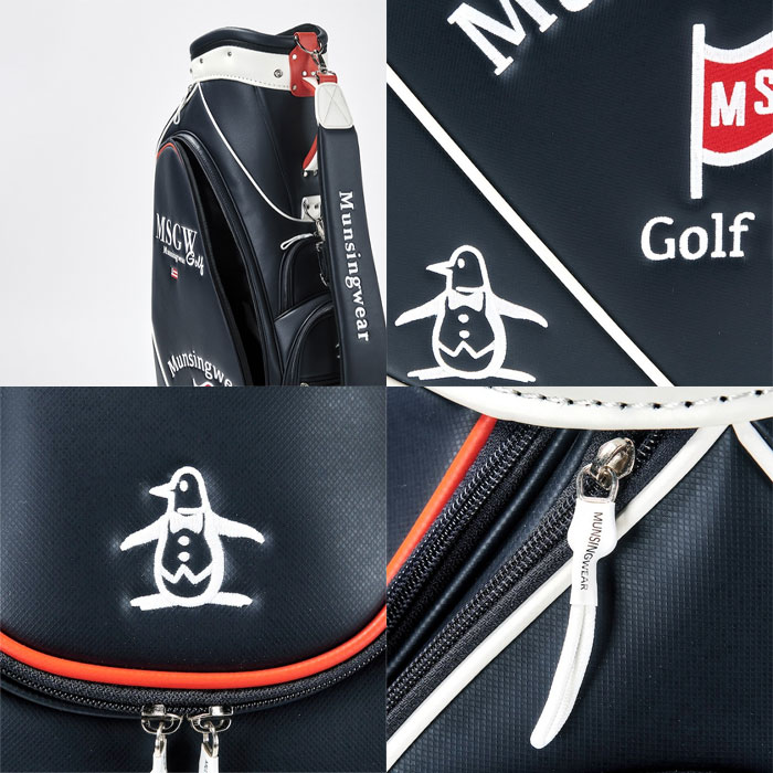 Munsingwear マンシングウェア ゴルフ 9.5型 大口径 キャディ