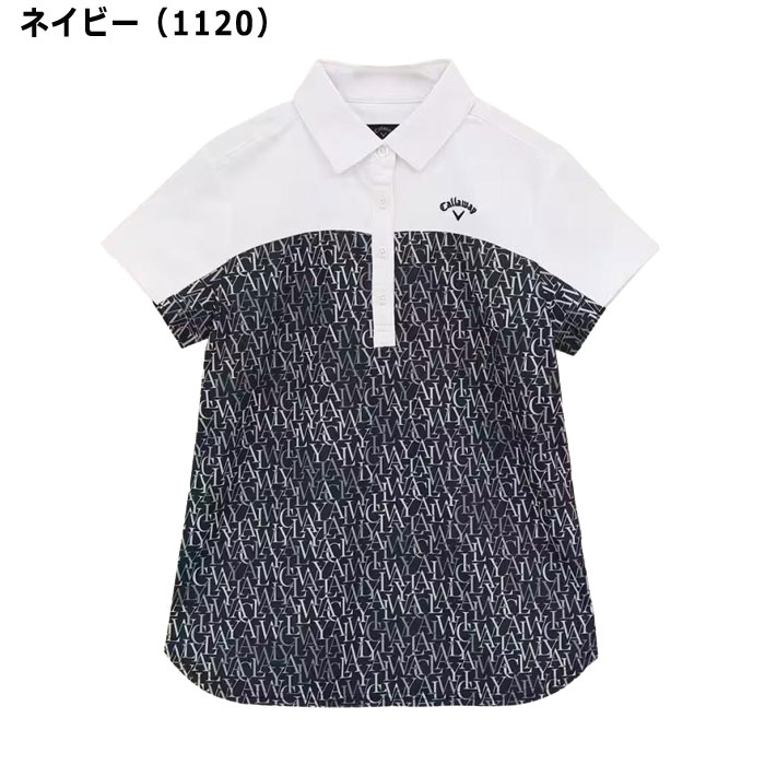 Callaway（キャロウェイ） レディース ゴルフ ロゴタイポグラフィ 半袖