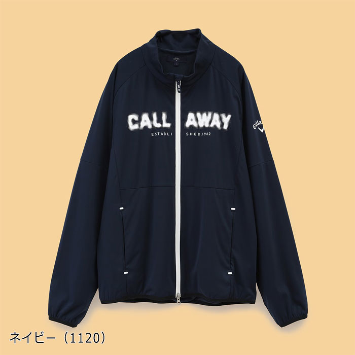 キャロウェイ ゴルフウェア ブルゾン スターストレッチフルジップ セットアップ Callaway（キャロウェイ） メンズ ゴルフウェア スターストレッチ