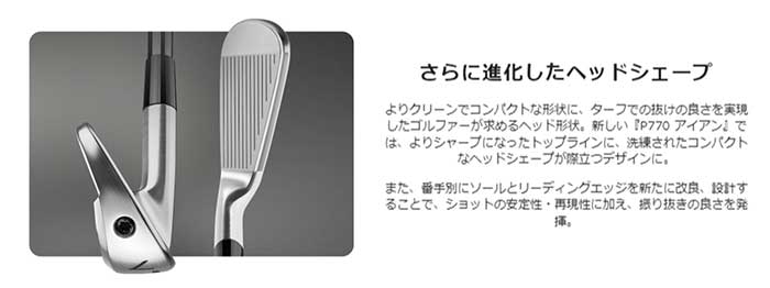 P700シリーズ テーラーメイド New P770 （'24）アイアン 単品