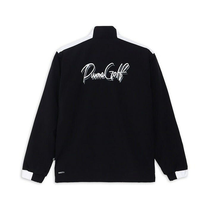 PUMA プーマ ゴルフ 長袖 フルジップブルゾン ストレッチ タフタ