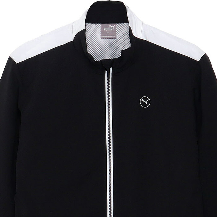 PUMA プーマ ゴルフ 長袖 フルジップブルゾン ストレッチ タフタ