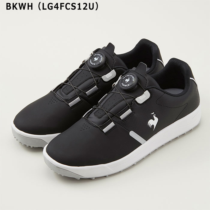 le coq sportif - ルコックスポルティフ GOLF COLLECTION タグ付き 黒 M le coq sportif GOLF ルコックスポルティフ ゴルフ LCS BIARRITZ