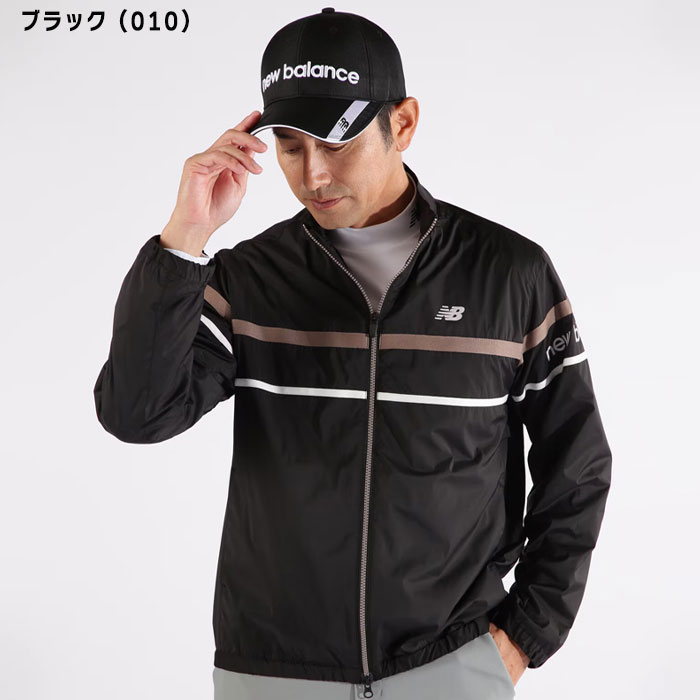 New Balance Golf (ニューバランス)フルジップウィンドブルゾン new balance golf［ニューバランスゴルフ］フルジップウィンド