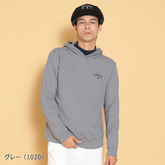 Callaway（キャロウェイ） ゴルフ 裏起毛 ダブルニット フーディー