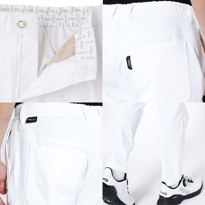 PING ストレッチゴルフパンツズボンCORDURAナイロン ブラックM PING ストレッチゴルフパンツズボンCORDURAナイロン ブラックM