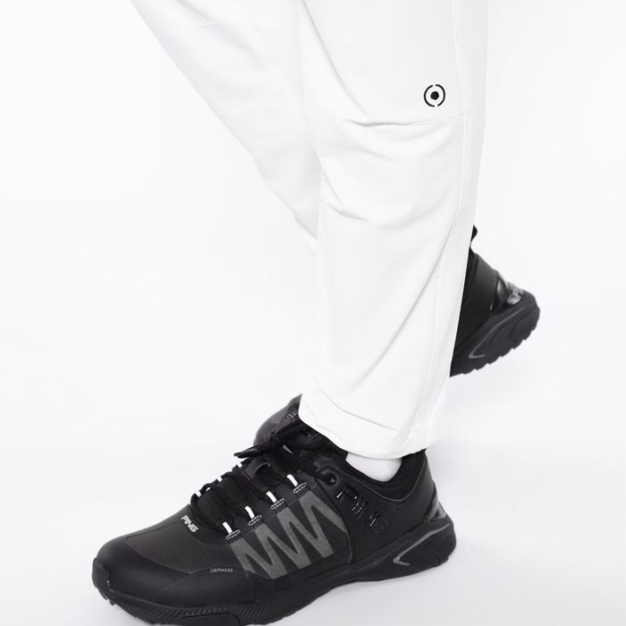 新品 ピン テーパード パンツ リラックスフィット 全方向ストレッチ グレー M セール】【PING APPAREL】全方向ストレッチ二重織テーパード