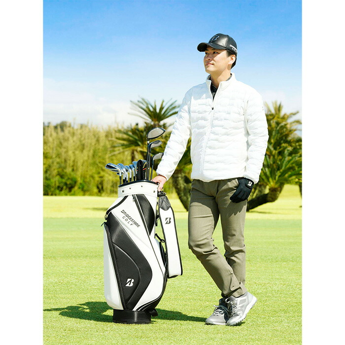 BRIDGESTONE GOLF ブリヂストン ゴルフ 長袖 フルジップ 中綿ブルゾン