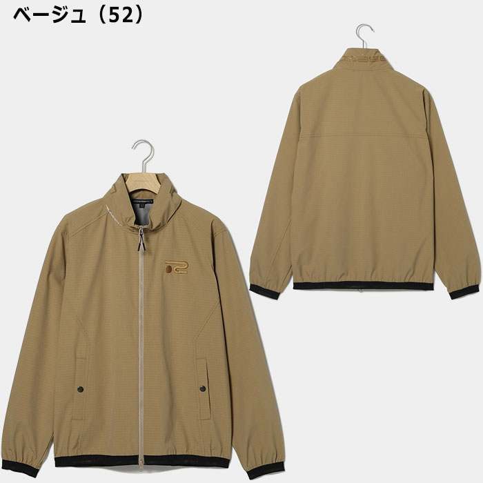 【未使用品】ロサーセンゴルフ ブルゾン サイズ(LL)(52) カラー11ライトグレー 2023年秋冬モデル ROSASEN GOLF Rosasen ロサーセン ブルゾン メンズ ROSASEN ゴルフウェア 秋冬