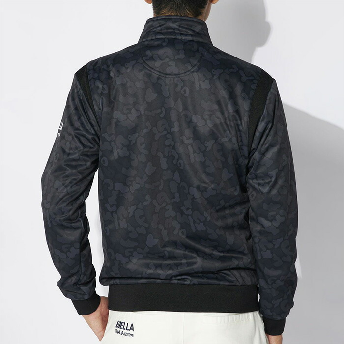 FILA GOLF フィラ ゴルフ 長袖 フルジップ ブルゾン カモ柄