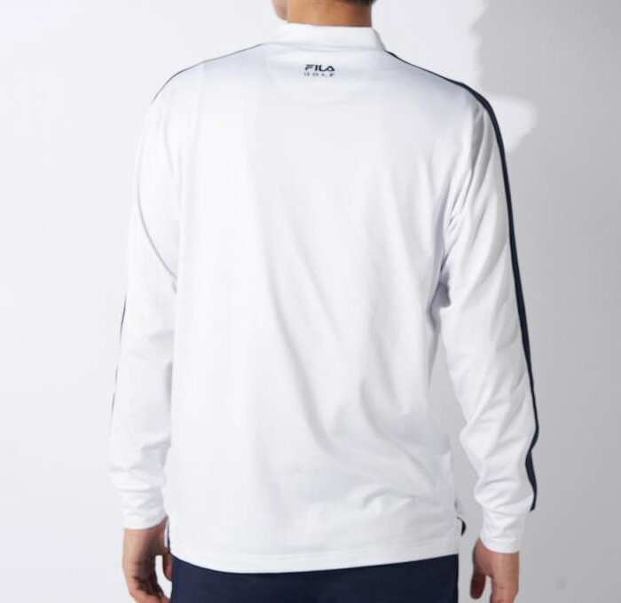 FILA GOLF フィラ ゴルフ 長袖 モックネックシャツ 裏起毛 メンズ 784