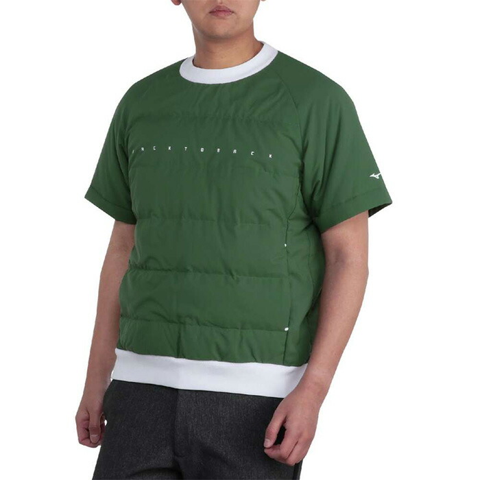 ミズノ ゴルフ 2WAY 長袖 半袖 ブレスサーモテックライニング プルオーバー ダウン メンズ E2MEB504 トップス ゴルフウェア 2024年秋冬モデル 秋冬ウェア Mizuno Golf E2MEB50401 E2MEB50409 E2MEB50433 袖取り外し 発熱機能 ブルゾン 防寒 imgrc0094482849.jpg