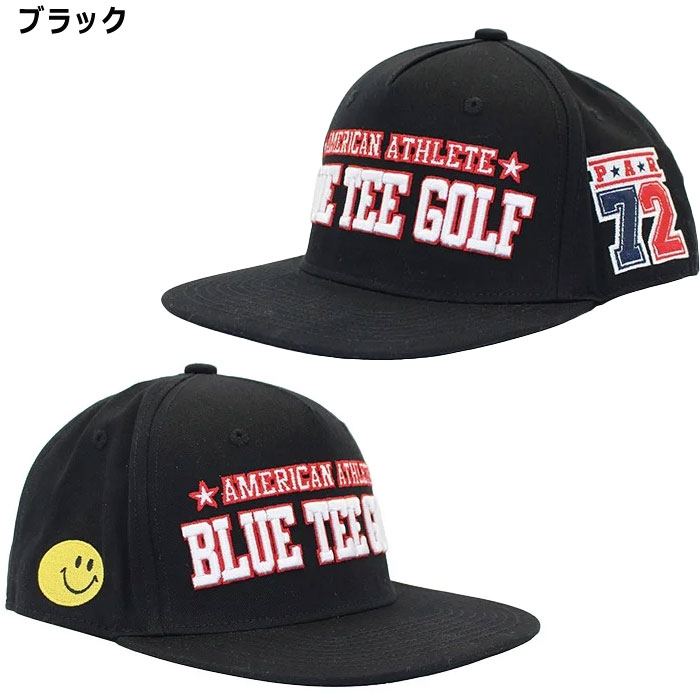 BLUE TEE GOLF（ブルーティーゴルフ） BTG平つば キャップ CP-008 BTG