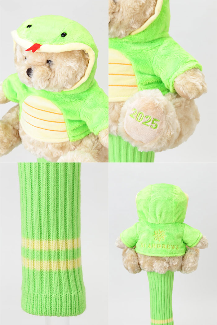St.Andrews - St  ANDREWS テディベアドライバー用ヘッドカバー テディベアドライバー用ヘッドカバー (UNISEX) | St ANDREWS