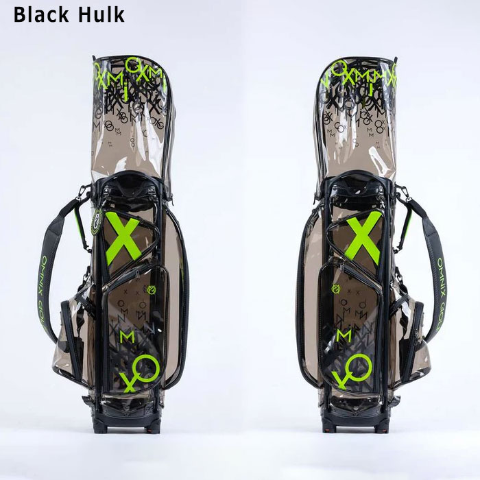 新品未使用 OMNIX GOLF 赤 キャディバッグ ホクシン（Hokushin）（メンズ）ゴルフ キャディバッグ カート式