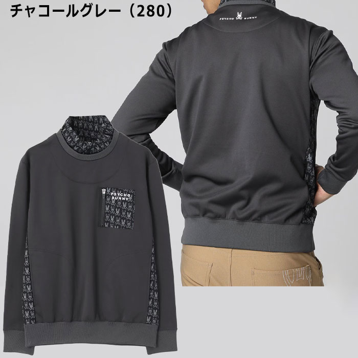 未使用級 サイコバニー デタッチャブル スニードジャック 2way Psycho Bunny サイコバニー ゴルフ デタッチャブル 長袖
