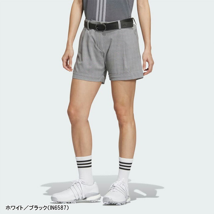 サイズ：L ADIDAS GOLF アディダスゴルフ IS4765 2024年モデル 中綿 ショートパンツ  ブラック系 [240101422767] ゴルフウェア レディース ストスト サイズ：L ADIDAS GOLF アディダスゴルフ 2024年モデル IS4765