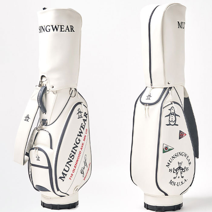 Munsingwear（マンシングウェア） ゴルフ 9.5型 大口径 キャディバッグ