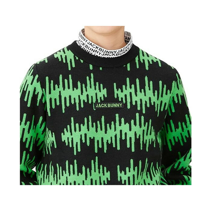 Jack Bunny!!（ジャックバニー） レディース 長袖 クルーネック ニット