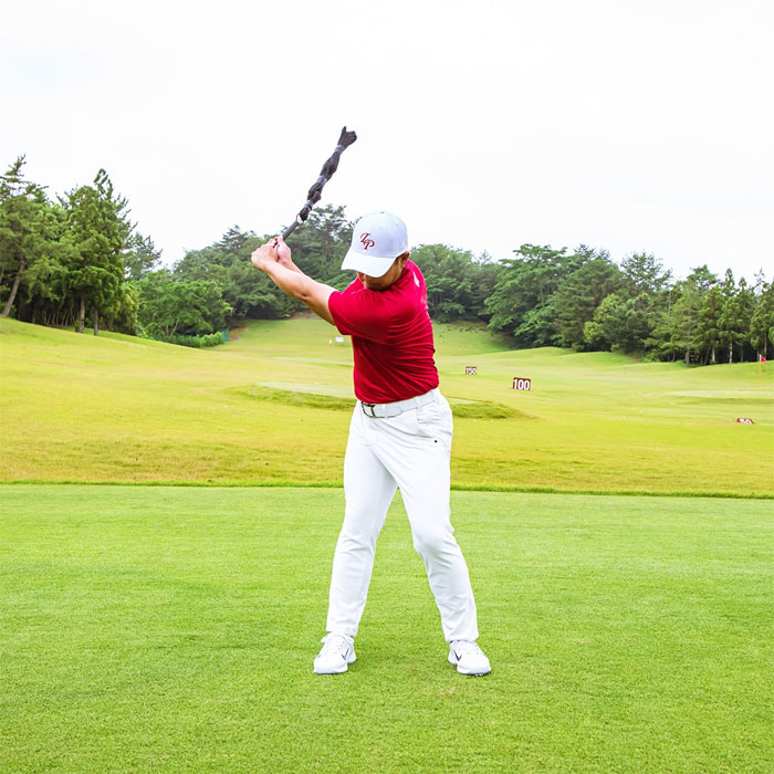 スピードアップロープ ゴルフスイング練習機 LPSwing Speed Up Rope スピードアップロープ 練習機 : スポーツ