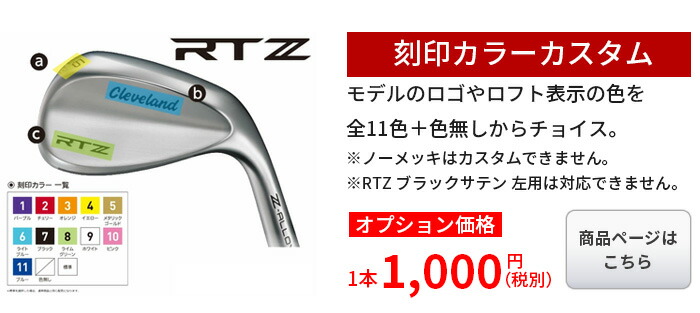 クリーブランド RTZ ブラックサテン ウェッジ 2025年モデル N.S.PRO 950GH neoスチールシャフト S 58L06